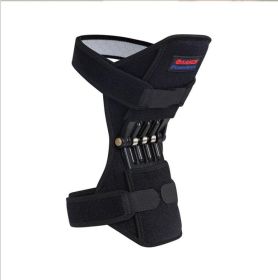 High Quality Knee Brace Patella Booster Spring Knee Brace Support For Mountaineering Squat Sports Knee Booster (Option: Left)