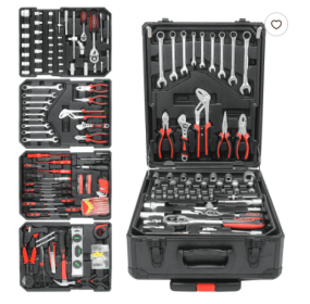 Black Hand Toolbox (Color: Black)